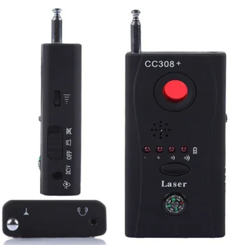 Belaidės vaizdo Kameros GSM Prietaiso Garso Klaidą Finder GPS Signalo Objektyvas RF Stebėjimo Detektorius CC308+ KQS8