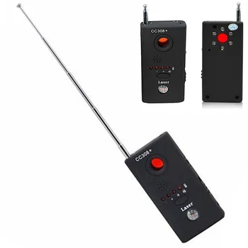 Belaidės vaizdo Kameros GSM Prietaiso Garso Klaidą Finder GPS Signalo Objektyvas RF Stebėjimo Detektorius CC308+ KQS8