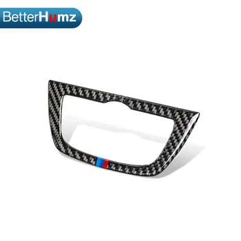 Betterhumz Interjero anglies pluošto Žibintų Jungiklis Kadrų Automobilių lipdukai Lipdukai ir BMW 5 Serijos G30 automobilių optikos Reikmenys