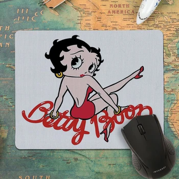 Betty Boop Mergina Individualų MousePads Kompiuterio Anime Pelės Kilimėlis 