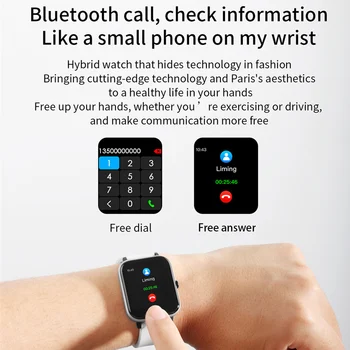 Bluetooth 5.0 Smart Watch Vyrų 1.54 