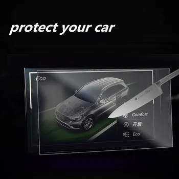 BMW 7 Serijos G11 G12 2019 Automobilių LCD Prietaisų Skydelis Screen Protector, Grūdintas Stiklas, Galinės Sėdynės LCD Screen Protector