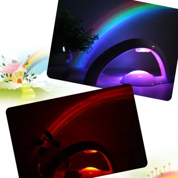 BRELONG LED Rainbow Naktį, Šviesos, Spalvos, Draugai, Šalies Atmosfera, Šviesos Gimtadienio Dovana Baterija
