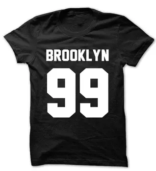 Brooklyn Marškinėliai BROOKLYN 99 T-shirt Spausdinti ant Priekio ar Nugaros pusėje Unisex Moterys Vyrai T-shirt T1735