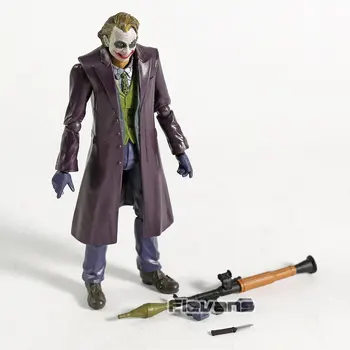 Bruce Wayne Dark Knight Joker su Bazooka PVC Veiksmų Skaičius, Kolekcines, Modelis Žaislas