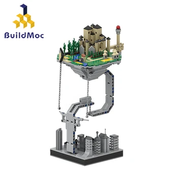 BuildMOC Kūrėjas Pilis Skulptūros Sustabdytas Svorio Blokai Dinamiškas Fizikos Balansas Naujų Plytų Žaislai Vaikams