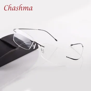 Chashma Prekės Titano Optiniai Akiniai, Moterų ir Vyrų Mados Taškus Ultra Light 2 G Tik Optiniai Akinių Rėmeliai