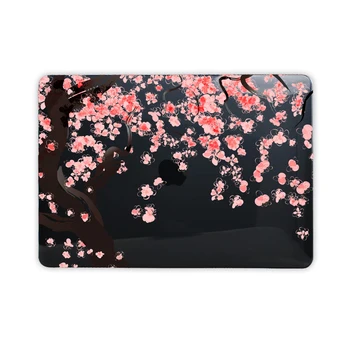 Cherry Blossom Spausdinti, Hard Case For Macbook Air 13 A1466 A1932 A2179 M1 2020 M Pro 13 15 16 colių Jutiklinis baras A2289 A2338 A2141 Dangtis