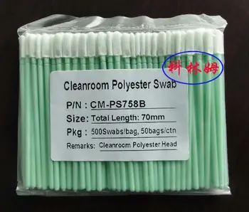 CM-PS758B Micro Cleanroom Poliesteris Tepinėliai - Alternatyva Texwipe TX758B Micro Alfa Poliesteris Cleanroom Tamponu ( pakuotėje 500 )