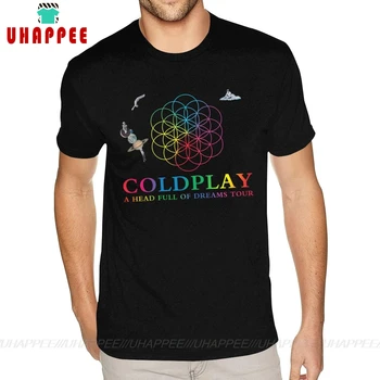 Coldplay Galva Pilna Svajonių Kelionė Sunkiosios Roko Muzikos grupės Didmeninė T Shirts 6xl Berniukai Medvilnės T Shirts