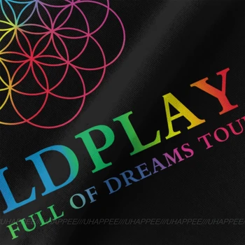 Coldplay Galva Pilna Svajonių Kelionė Sunkiosios Roko Muzikos grupės Didmeninė T Shirts 6xl Berniukai Medvilnės T Shirts
