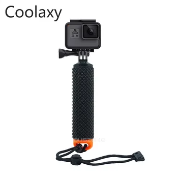 Coolaxy FM1 Plūduriuojantis Rankena Gopro Hero 7 6 Selfie Stick Gopro Hero tvirtinimas Eiti pro 6 Floaty Už Go pro 5 Yi 4K Priedų