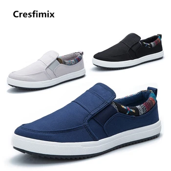 Cresfimix chaussures pour hommes vyrų mados patogus pavasarį ir rudenį slydimo batų vyrų klasikinis lengvas batų b2354