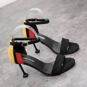 Cresfimix vrouwen sandalen moterų mados saldus aukštos kokybės aukšto kulno avalynė bateliai lady mielas pavasarį & vasaros sandalai a5034