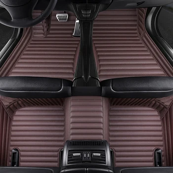 Custom 5 Sėdynės automobilio grindų kilimėliai tesla modelis 3 Modelis S Modelis, X, Y automobilių aksesuarų, kilimų alfombra