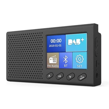 DAB Radijas su 2.4 Colių Spalvotas LCD Sn Įkrovimo Kišeninis Skaitmeninis FM, DAB MP3 Grotuvas, Skaitmeninis Imtuvas Transliacijos