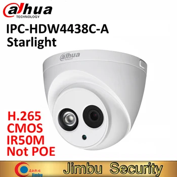 Dahua 4MP starlight Dome kamera IPC-HDW4438C-IP IR50M Full HD 