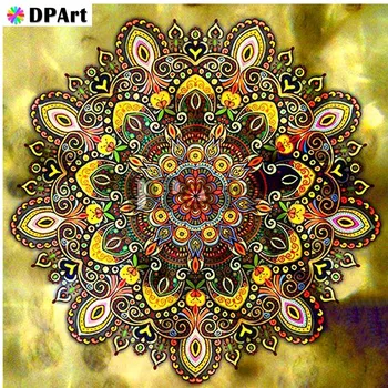 Daimond Tapybos kvadratiniu/Apvalus Gręžimo Mandala 5D Deimantas, kalnų krištolas Siuvinėjimas, Tapyba Kryželiu Rinkinys Mozaikos Vaizdą M950