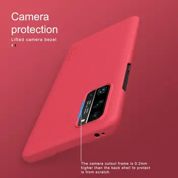 Dangtelis Atveju Huawei Honor 30 /Pro /Plus NILLKIN Super Matinio Shield Matinis KOMPIUTERIO Kietąjį Galinio Dangtelio Huawei Honor 30 Serija Telefono
