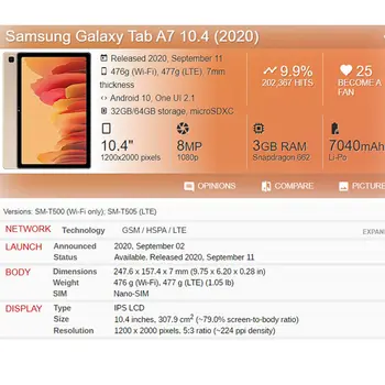 Dangtelis Skirtas Samsung Galaxy Tab A7 10.4 2020 T500 T505 T507 Atveju, atsparus smūgiams Vaikai Saugiai PC Silicio Hibridas Stovėti viso Kūno Tablet