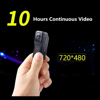 Darbo 10hours naujausias Nešiojamų Magnetiniai Mini kamera Kūno Kamera Veiksmų DV DVR Mikro Kamera, balso ir Vaizdo įrašymo pk sq8 sq11
