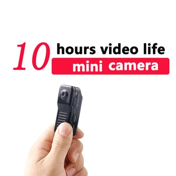 Darbo 10hours naujausias Nešiojamų Magnetiniai Mini kamera Kūno Kamera Veiksmų DV DVR Mikro Kamera, balso ir Vaizdo įrašymo pk sq8 sq11
