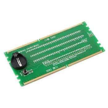 DDR2 ir DDR3 2 in 1 apšviestas Testeris su Šviesos Darbastalio Plokštė