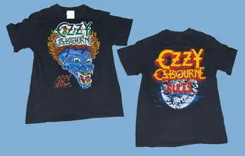Derliaus Retas 1984 M. Ozzy Osbourne Taisyklių World Tour Marškinėliai Dydis S Perspausdinti 2Xl