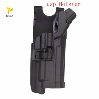 Didmeninė Medžioklės Ginklą Diržo Dėklas Šviesos Guolių LV3 Dėklas HK USP Glock 17 19 M9 92 Colt 1911 Sig P226 Taktinis Airsoft Pistoletas H