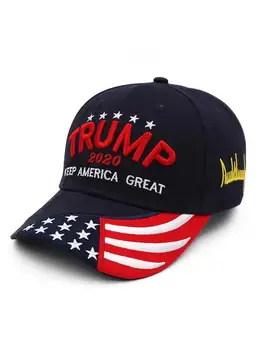 Didmeninė Reguliuojamas Beisbolo kepuraitę Donald Trump 2020 M. Išlaikyti Amerika Labai Dangtelis Su JAV Vėliava Išsiuvinėti Kepurės Vyrams, Moterims