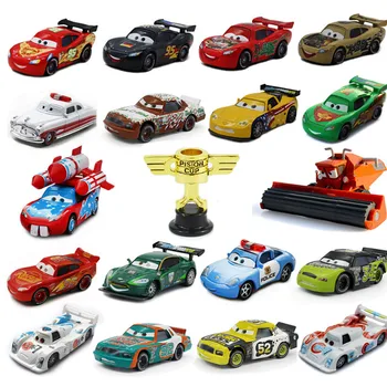 Disney pixar Cars 3 žaislai Žaibas McQueen Matt Jackson Audra Ramirez 1:55 Lydinio Pixar Automobilių Metalo Liejimo Automobilių Vaikas Žaislą Dovanų
