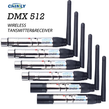 DMX512 Belaidis Siųstuvas-Imtuvas Apšvietimo Reguliatorius 2.4 G ISM Komunikacijos Atstumas 300M Etape PAR Šalis Apšvietimo DMX