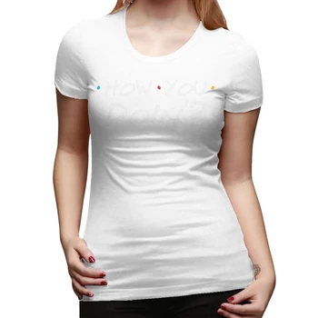 Draugai Joey T-Shirt, Kaip Jūs Doin Marškinėliai Spausdinami karinio jūrų Laivyno Moterų marškinėlius, O Kaklo Paprastas 100 Medvilnės Ponios Tee Marškinėliai