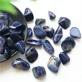 Dropshipping 100g Natūralaus Sodalite Mėlyna venų Akmens Reiki Healing Kristalai Meditacija Apdailos Natūralių Akmenų ir Kristalų