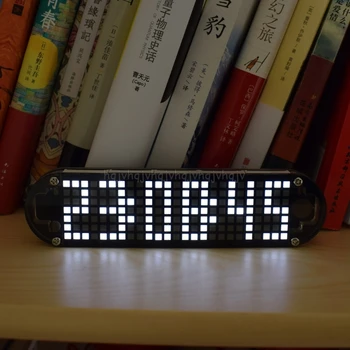 DS3231 Daugiafunkcis Laikrodis LED Dot Matrix Animacijos Efektus 