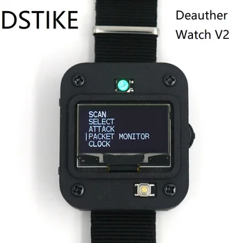 DSTIKE Deauther Žiūrėti V2 ESP8266 Programuojami Plėtros Taryba | Smart Watch | Arduino | NodeMCU | I2-009