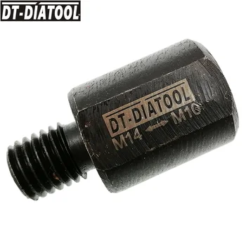 DT-DIATOOL 2vnt M14 Vyras su M10 Sriegiu Ryšio Adapteris Keitiklis Šlifavimo Taurės Varantys Deimantinio Gręžimo Core Bitai