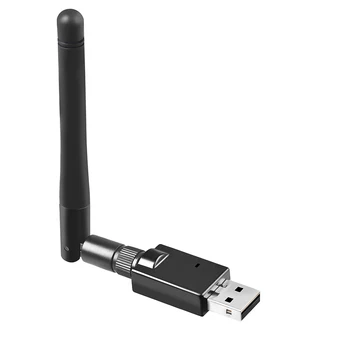 Dual-Band USB Bevielio Tinklo Kortelę Su Galingu 2DB Išorinė Antena Suderinama Su 