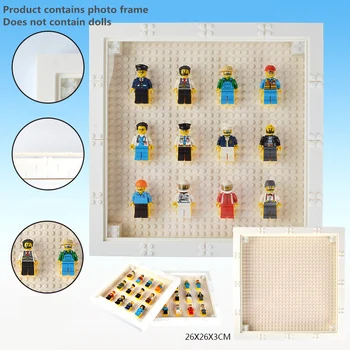 Duomenys Ekrano Dėžutės Rėmas Vitrina Bazės Kūrybos Klasikinis Kūrėjas SS Modelis Dekoratyvinis Statybinių Blokų Rinkinys Plytų Žaislai Vaikams