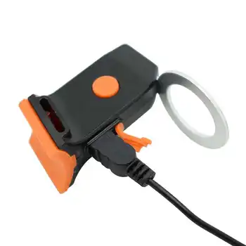Dviračio Ratas Galinis Žibintas LED Kelių Kalnų Dviračių Šviesos USB Įkrovimo užpakalinis žibintas MTB Įspėjimo galinio Žibinto 5 Režimai Dviračių Žibintų