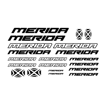 Dviračio rėmo lipdukas MERIDA dviratis MTB dviračių reikmenys, Lipdukai, Vinilo vandeniui Anti-išnyks Nemokamas pristatymas Dviračio rėmo lipdukai