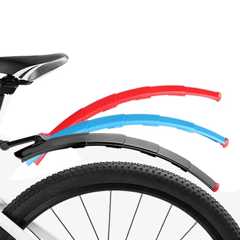 Dviračių mudguard nustatyti priekinių ir galinių ratų dviratį mudguard dviračių reguliuojamas sparnas kalnų keliais dviračiu su LED užpakalinis žibintas mudguard