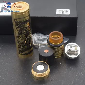 E-cigarečių Bokštas Mod Kit Desolator Z Hibridas, Mechaninė Mod 510 sriegis 18650 baterija Su 24mm skersmuo Ašies RPN Reguliuojamas vape