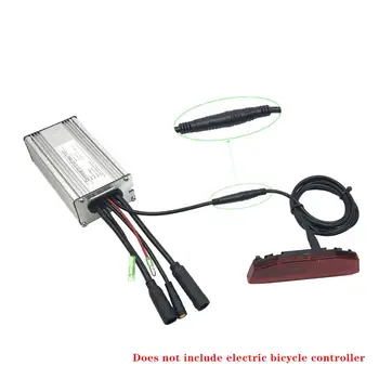 Ebike Galinis Žibintas/Uodegos Šviesos diodų (LED) Saugos Įspėjimas Žibintas Galinis 36V/48V-E-scooter SM/ Vandeniui Sąsajos Jungtys