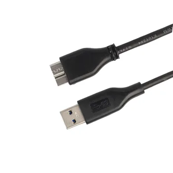 Ecosin2 Kompiuteriniai Kabeliai & Jungtys Super Greitis USB 3.0 Male A-Micro B Kabelį, Skirtą Išorinį Kietąjį Diską Diskas HDD Oct16
