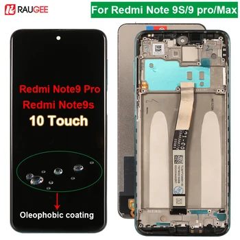 Ekrano Pakeitimas Xiaomi Redmi 9 Pastaba Pro LCD Ekranas 10 Touch 