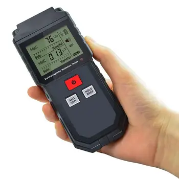 Elektromagnetinio Lauko Spinduliuotės Testeris EMF Matuoklį Kišeninis Skaitmeninis Skaitiklis Dozimetro LCD Detektorius Matavimo Kompiuteris-Telefonas