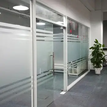 Elektrostatinių stiklo lipdukas pusiau skaidrus office matinio anti-susidūrimo gyvenimo kambario, miegamasis apdailos grynai matinė plėvelė, langų plėvelė