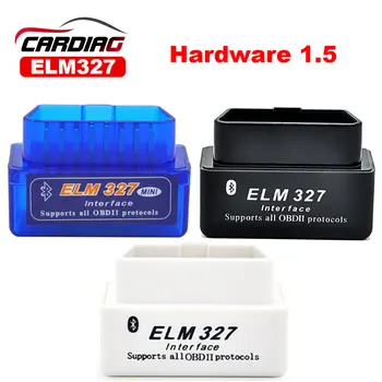 ELM327-V1.5 Aparatūros Super Mini ELM327 Bluetooth su PIC25K80 OBD2 Diagnostikos Įrankį, skirtą 