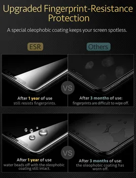 ESR Screen Protector, iPhone XS XR XS Max Stiklo Plėvelė 3X Stipresnis Grūdintas Stiklas Protector 